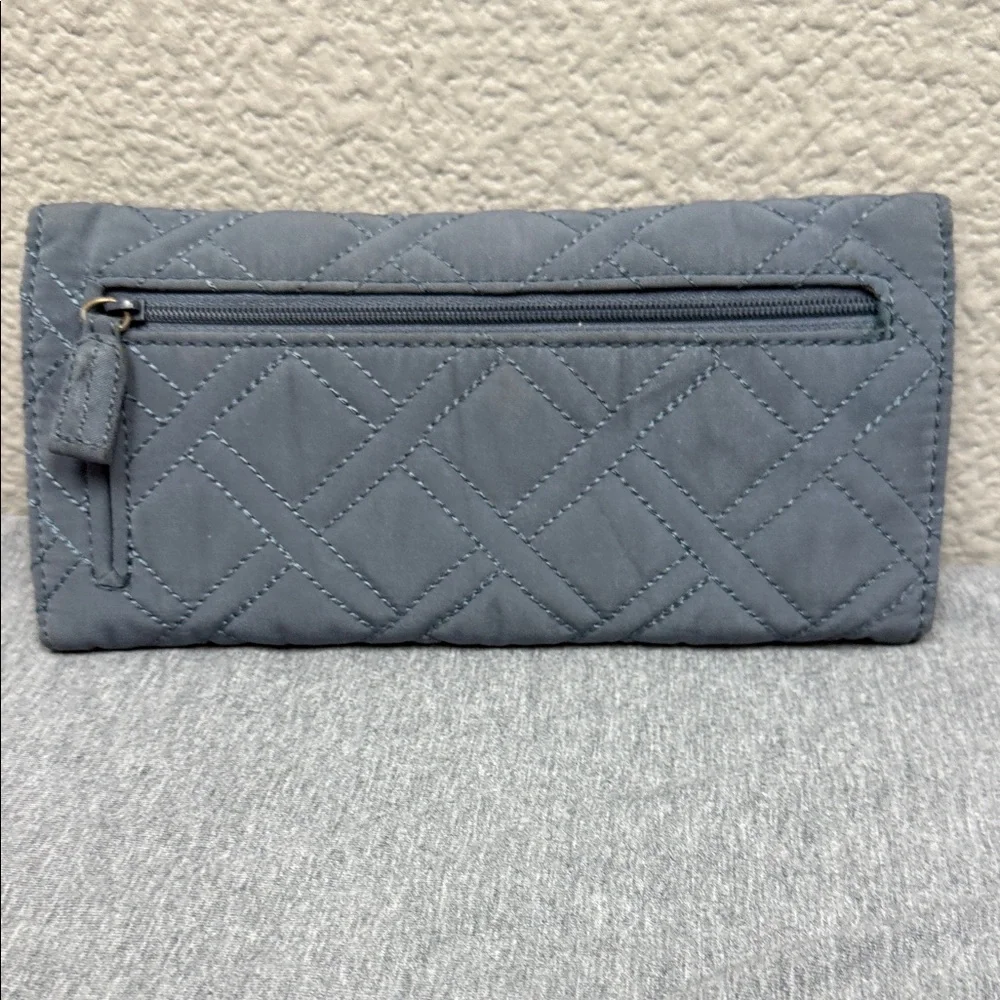 Vera Bradley Blue/Gray Quilted Wallet